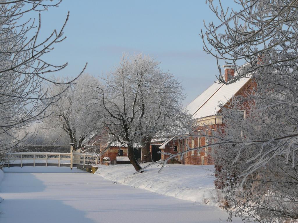 Bed and Breakfast Landgoedlogies Pábema Zuidhorn Esterno foto